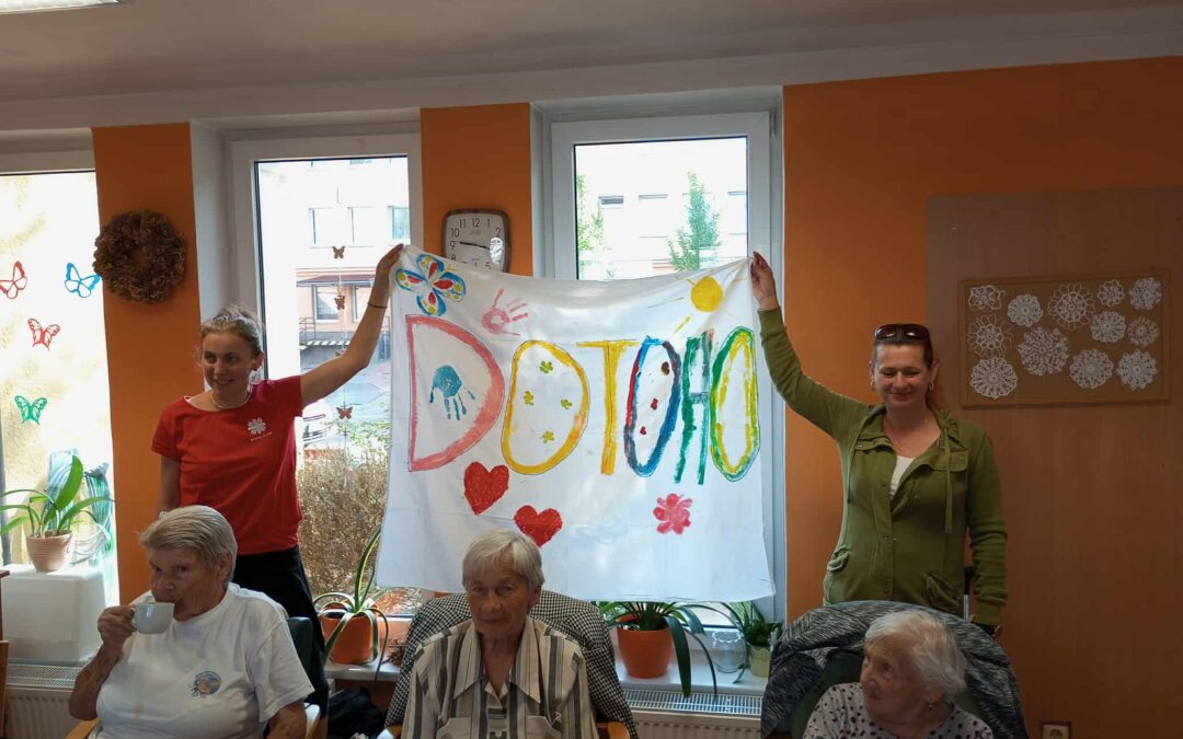 Společný den s Charitou Vlašim