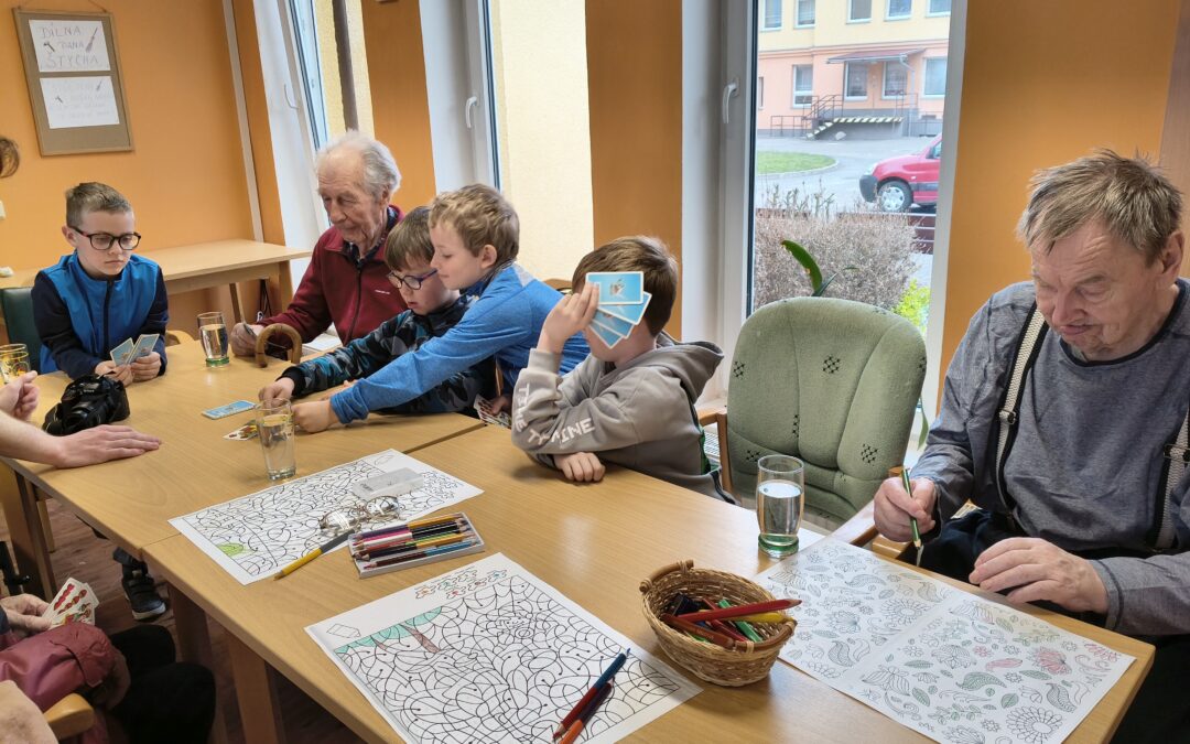 Návštěva dětí ze ZŠ Trhový Štěpánov